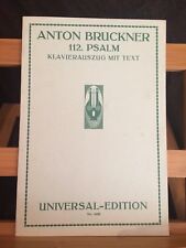 Bruckner psaume 112 d'occasion  Rennes