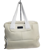 Adidas By Stella McCartney Neoprene Tennis Bag Cream and White Zip Top Large for sale  Shipping to South Africa