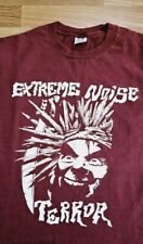 Terror de ruido extremo vintage años 90 E.N.T. Camiseta de concierto Grindcore metal punk XL segunda mano  Embacar hacia Mexico