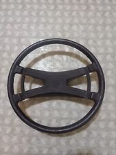 Leather steering wheel usato  Roma
