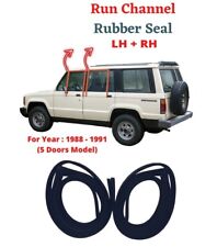 Isuzu Trooper / Bighorn modelo 5D (88-91) vedação de borracha canal de corrida de janela CONJUNTO VENDA, usado comprar usado  Enviando para Brazil