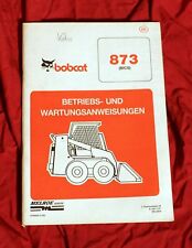 Anleitung bobcat 873 gebraucht kaufen  Estorf
