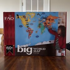 fao schwarz big world map for sale  Trenton