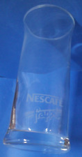 RARE VINTAGE NESTLE NESCAFE FRAPPE COFFEE ADVERTISING GLASS DISTRIBUTED GREECE for sale  Shipping to South Africa