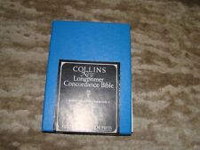 Used, RARE! Collins New Longprimer Concordance Bible KJV in box for sale  Shipping to South Africa