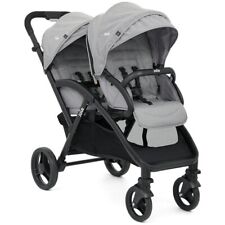 Used, Joie Evalite Duo Double Tandem Baby Stroller Buggy -Grey flannel With Raincover. for sale  Shipping to South Africa