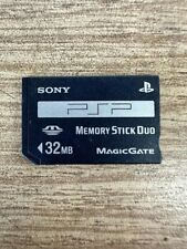 32MB PSP Sony Memory Stick Duo MADE IN JAPAN for Sony PSP CAMERAS too for sale  Shipping to South Africa