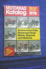 Motorrad katalog 1978 gebraucht kaufen  Emsdetten