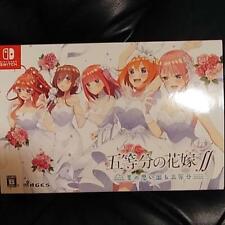 The Quintessential Quintuplets ∬ First Limited Edition Nintendo Switch Japan for sale  Shipping to South Africa