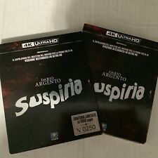 SUSPIRIA 4K UHD + Blu-Ray (Região B) + CD OST LTD ED Importado Italiano Numerado, usado comprar usado  Enviando para Brazil
