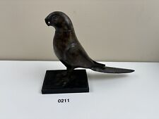 Vintage bronze parrot for sale  Reading