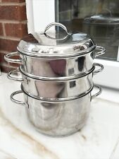 3tier stainless steel for sale  SUTTON COLDFIELD