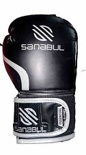 Usado, Luva de boxe Sanabul Essential gel 12 oz preta e prata kickboxing somente para a direita comprar usado  Enviando para Brazil