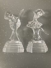 Vintage glass ballerina for sale  PLYMOUTH