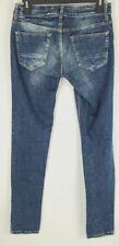 Usado, Jeans masculino Phillip Plein jeans desgastado corte reto azul tamanho 29 comprar usado  Enviando para Brazil