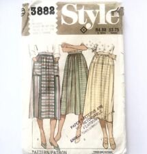 3882 Style Set of Three Skirts Size 8 - 12 Vintage Sewing pattern  for sale  Shipping to South Africa