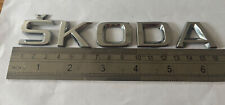 Skoda lettered badge for sale  LEIGH-ON-SEA