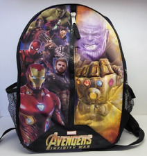 Mochila Marvel Avengers Guerra Infinita bolsa livro com Homem de Ferro Homem-Aranha Hulk Thanos comprar usado  Enviando para Brazil