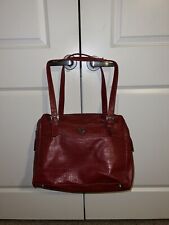 Red leather shoulder for sale  Ruston