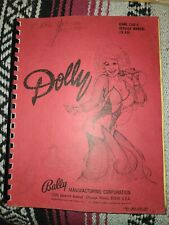 Dolly pinball manual for sale  Hagerstown