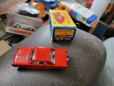 Used, Matchbox Lesney #22 Pontiac Coupe in Original Box for sale  Shipping to South Africa