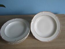 Assiettes creuse porcelaine d'occasion  Château-Salins