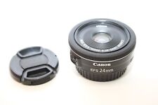 Lente Canon EFS 24mm f/2.8 STM grande angular Prime comprar usado  Enviando para Brazil