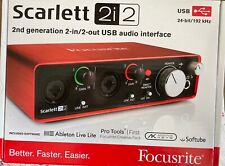 Focusrite scarlett 2i2 gebraucht kaufen  Vaihingen,-Rohr