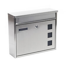 Mailbox postbox stainless for sale  Shipping to Ireland