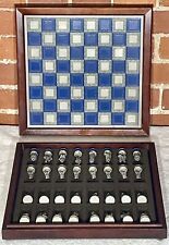 pewter chess set for sale  Clinton