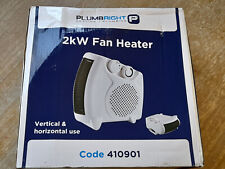 plumbright 2kw fan heater for sale  SWANSEA