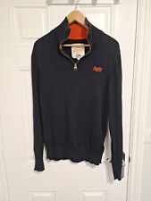 Superdry henley zip for sale  SOUTHAMPTON