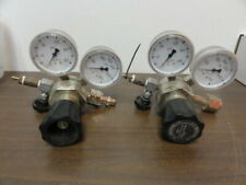(2) Air Products E11-215D Regulators, 3000 PSIG w/ 2 Indicators Each for sale  Shipping to South Africa
