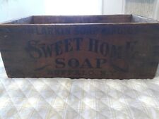 Antique advertising wooden for sale  Greenfield