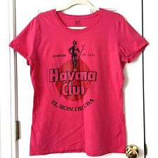 Camiseta Havana Club Rosa Talla L Cuba El Ron De Cuba  segunda mano  Embacar hacia Argentina