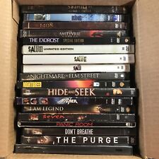 Lote de 18 DVDs de Terror - Nightmare On Elm Street,saw3,The Purge,Seven And More comprar usado  Enviando para Brazil