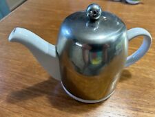 Ceramic white teapot for sale  LLANDOVERY