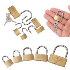 Brass padlock copper for sale  Shipping to Ireland