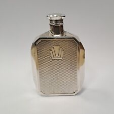 VINTAGE POCKET HIP FLASK SILVER EPNS 1.5oz Made in England for sale  Shipping to South Africa