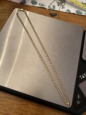 18k gold chain for sale  CULLOMPTON