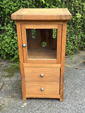 Solid oak hifi for sale  HARROGATE