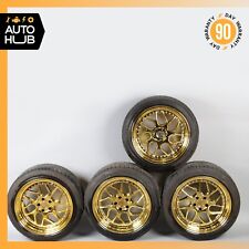 Usado, Conjunto de 4 aros de roda dourados AODHAN DS01 9,5 x 19" 5x114,3 comprar usado  Enviando para Brazil