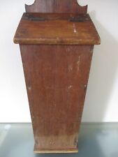 Antique wooden candle for sale  MATLOCK