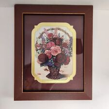 Framed art floral for sale  Quinlan