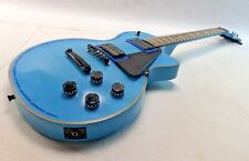 Used, Electric Guitar Les Paul Stagg L320 Blue Sparkle Custom Design LP Set Neck &Case for sale  MIDDLESBROUGH