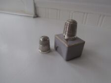 Silver thimbles boxed for sale  CHELMSFORD