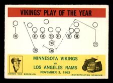 1964 Philadelphia Football #112 Vikings Play of the Year EX *e2 comprar usado  Enviando para Brazil