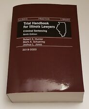 Manual de julgamento para advogados de Illinois sentença criminal 2019-2020 9º caçador comprar usado  Enviando para Brazil