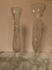 Paire vases cristal d'occasion  Eaubonne