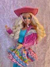 Western fun barbie usato  Spedire a Italy